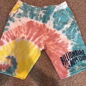 Billionaire Boys Club Colorful Tie-Dye Athletic Shorts